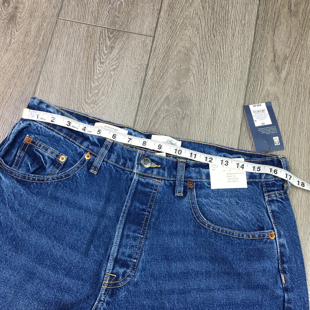 Universal Thread Mid-Rise 90s Baggy Blue Jeans Relaxed Hip  Size 10 NWT - Picture 8 of 9